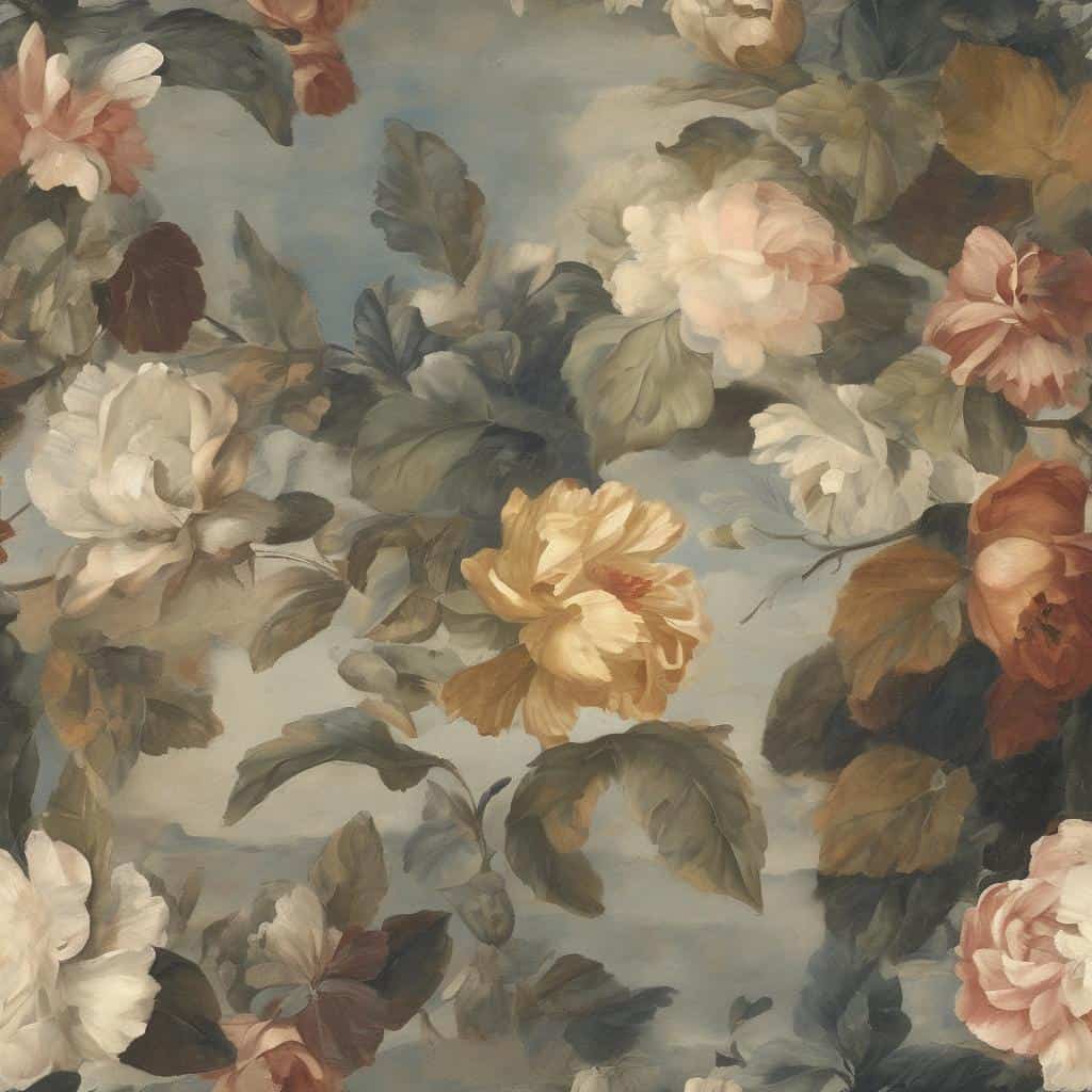 Ρομαντικά λουλούδια σε pastel αποχρώσεις, δημιουργικότητα και καλλιτεχνική έκφραση.